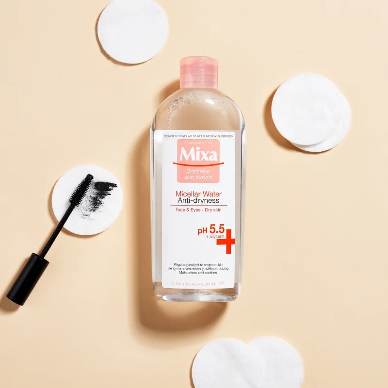 MIXA Anti-Dryness micelarna voda proti izsuševanju kože 400 ml