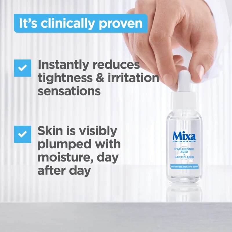 MIXA Anti-Dryness pomirjajoči vlažilni serum 30 ml
