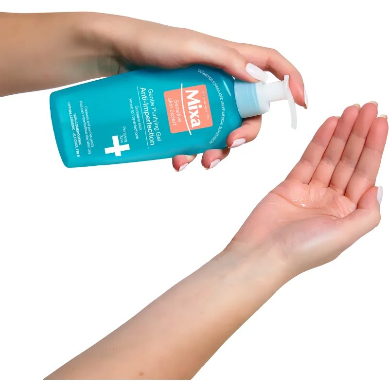 MIXA Anti-Imperfection čistilni gel za obraz brez mila 200 ml