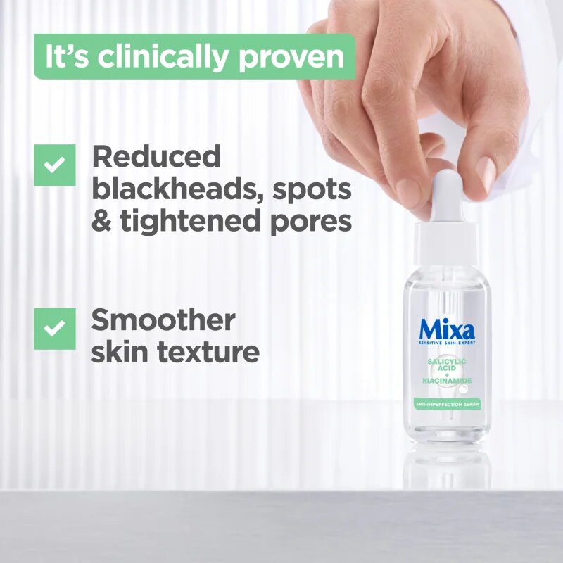 MIXA Anti-Imperfection serum za problematično kožo akne 30 ml