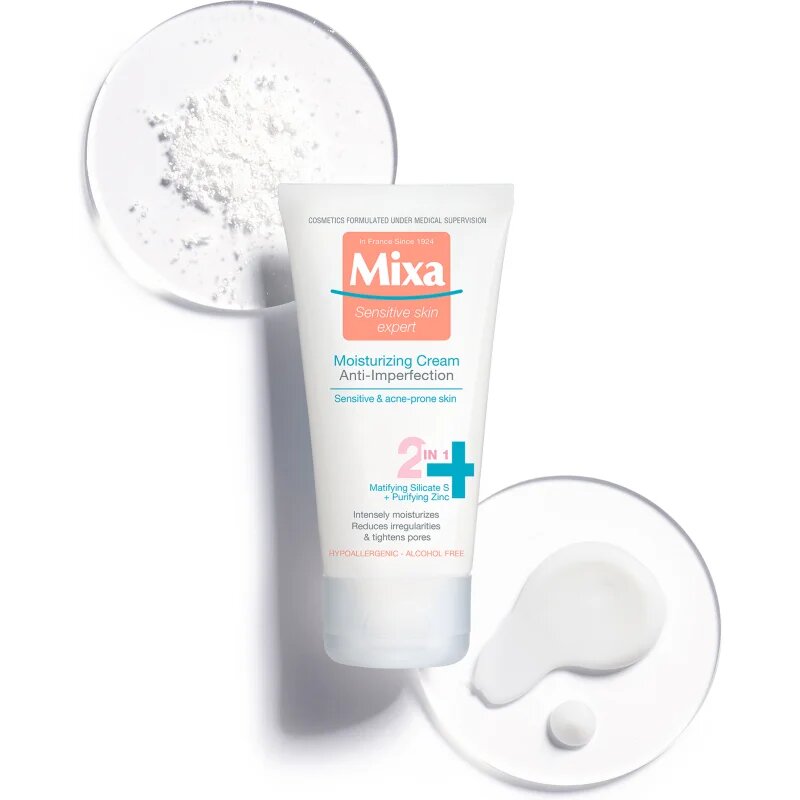 MIXA Anti-Imperfection vlažilna nega proti nepravilnostim na koži 50 ml