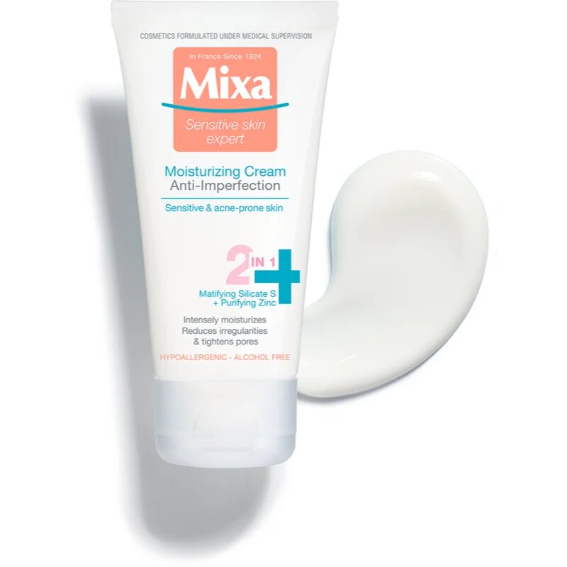 MIXA Anti-Imperfection vlažilna nega proti nepravilnostim na koži 50 ml