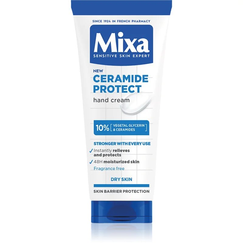 MIXA Ceramide Protect zaščitna krema za roke 100 ml
