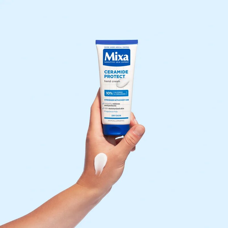 MIXA Ceramide Protect zaščitna krema za roke 100 ml