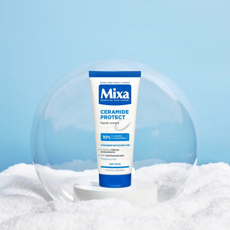 MIXA Ceramide Protect zaščitna krema za roke 100 ml