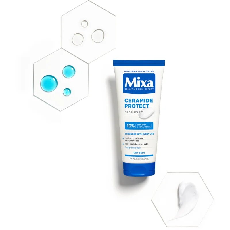 MIXA Ceramide Protect zaščitna krema za roke 100 ml