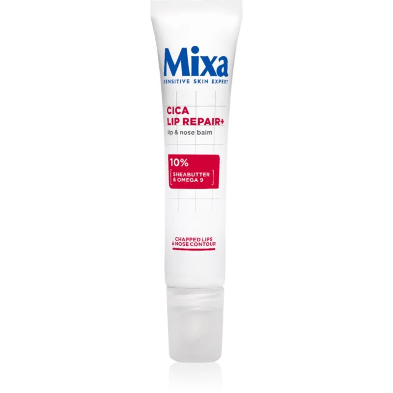 MIXA Cica Lip Repair+ intenzivni vlažilni balzam za ustnice 10 ml