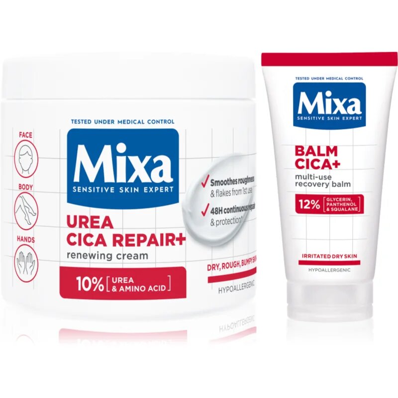 MIXA Cica set za obnovo kože