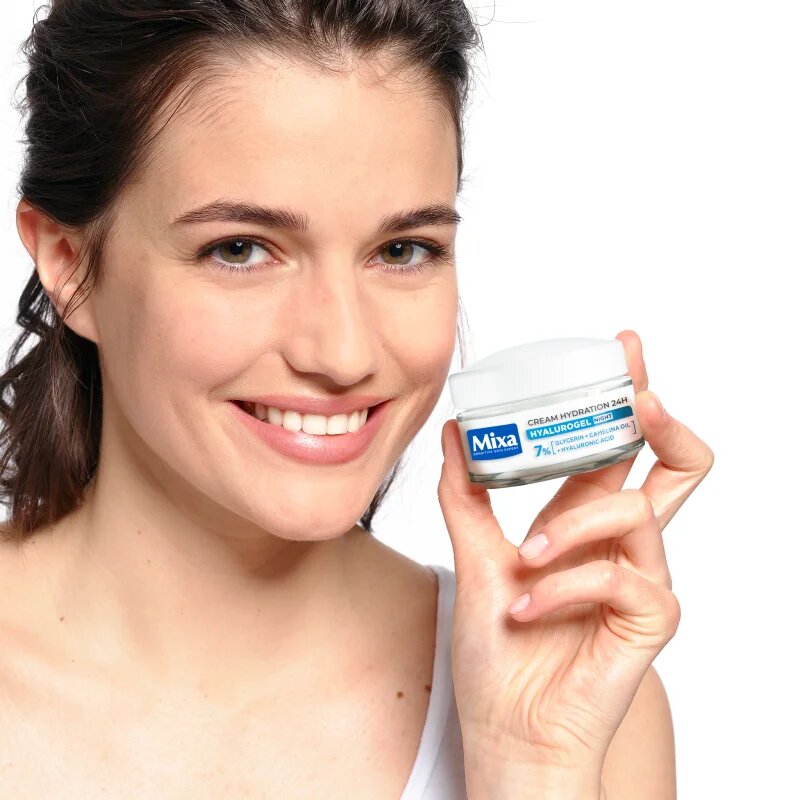 MIXA Hyalurogel dnevna in nočna krema s hialuronsko kislino 2x50 ml