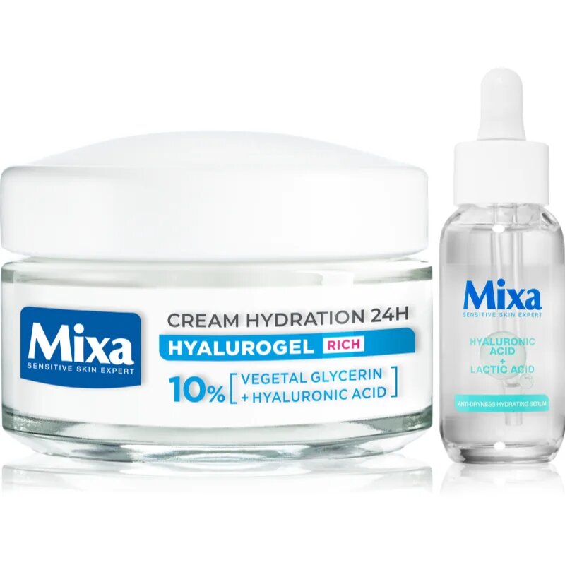 MIXA Hyalurogel set za dehidrirano suho kožo