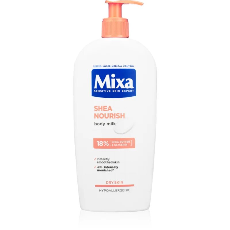 MIXA Intense Nourishment hranilni losjon za telo za zelo suho kožo 400 ml
