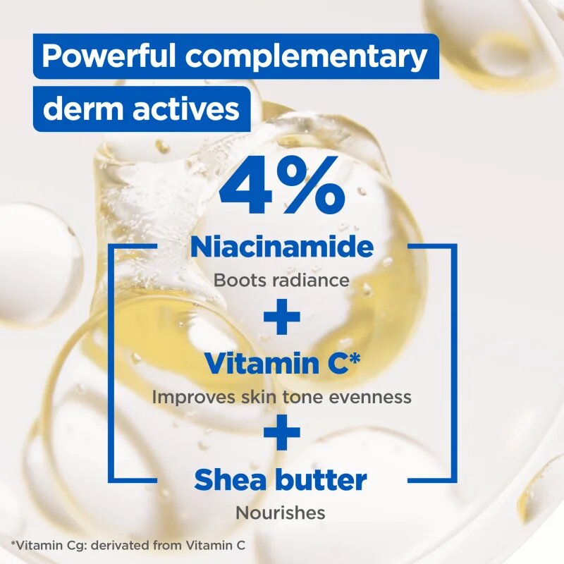 MIXA Niacinamide Bright maslo za telo z karitejevim maslom 250 ml