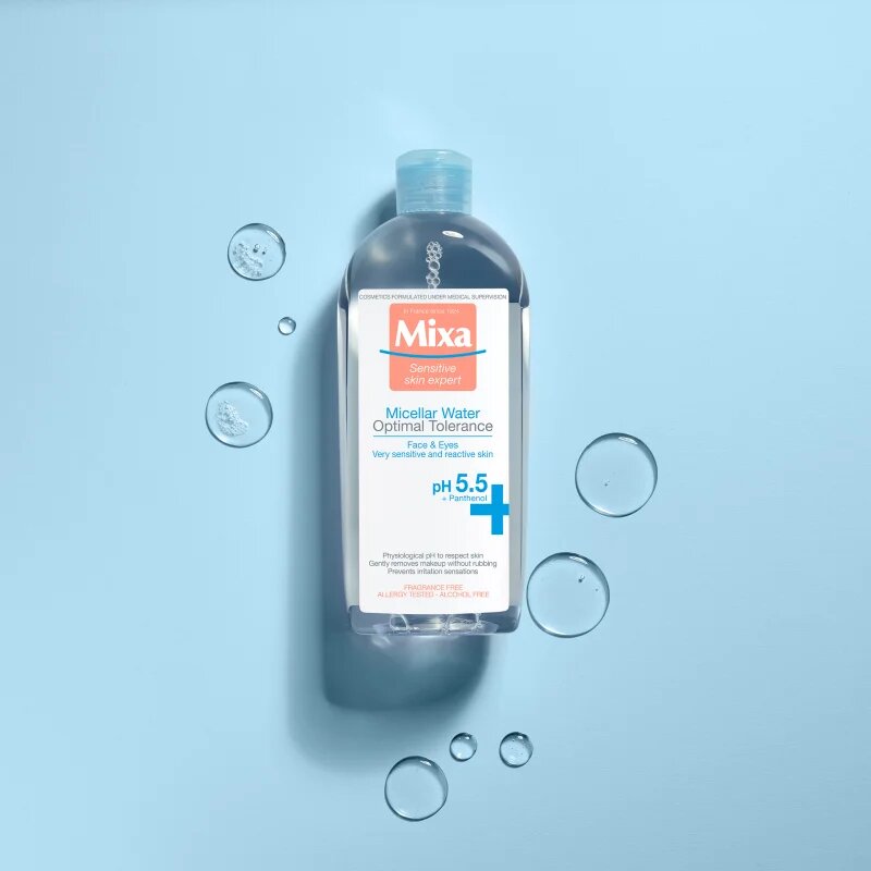 MIXA Optimal Tolerance micelarna voda za pomiritev kože 400 ml
