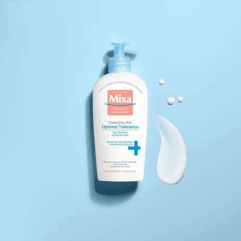 MIXA Optimal Tolerance mleko za odstranjevanje ličil 200 ml