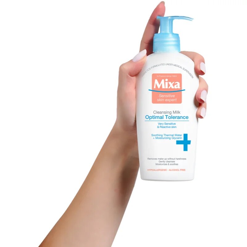 MIXA Optimal Tolerance mleko za odstranjevanje ličil 200 ml