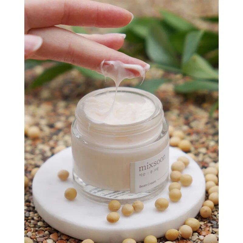 mixsoon Bean vlažilna in krepilna krema za obraz s fermentiranimi sestavinami 50 ml