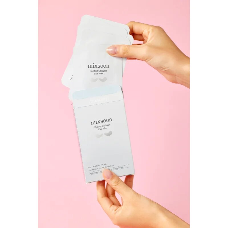 mixsoon Melting Collagen Eye Film revitalizacijska maska iz platna za predel okoli oči 5x2 kos