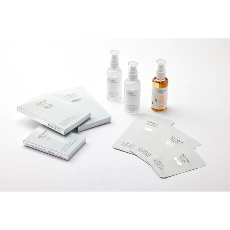 mixsoon Melting Collagen Eye Film revitalizacijska maska iz platna za predel okoli oči 5x2 kos