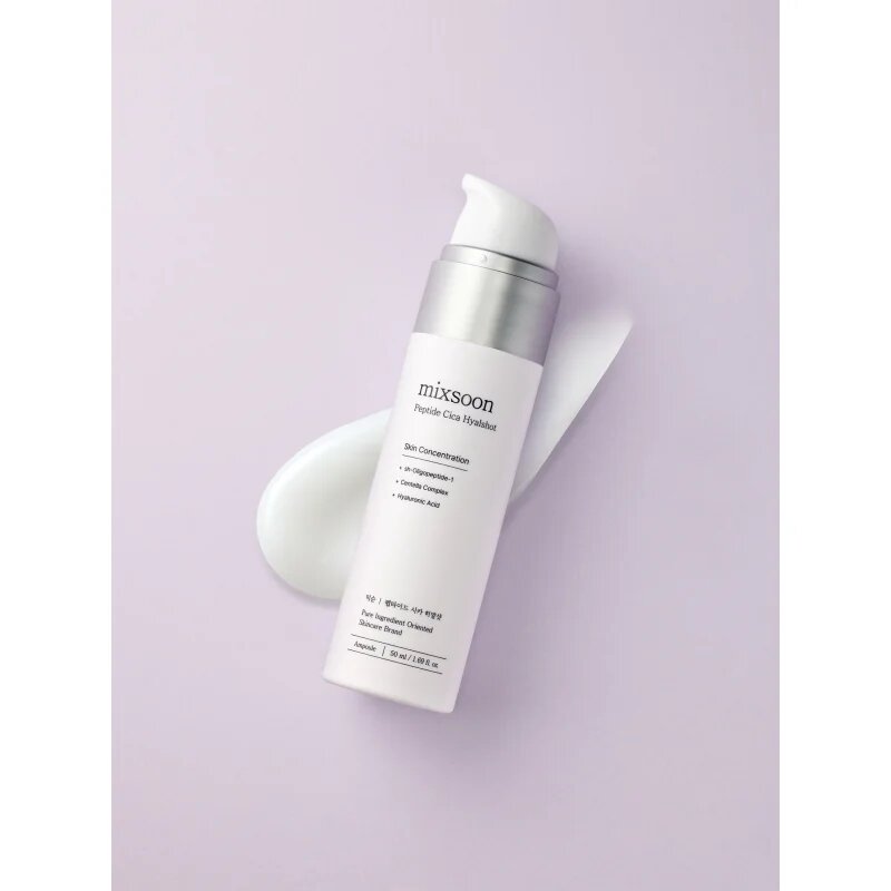 mixsoon Peptide Cica Hyalshot pomirjajoči serum za zmanjšanje por 50 ml