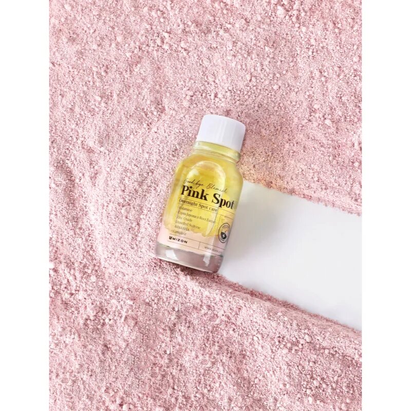 Mizon Good Bye Blemish Pink Spot lokalni serum s pudrom proti aknam 19 ml
