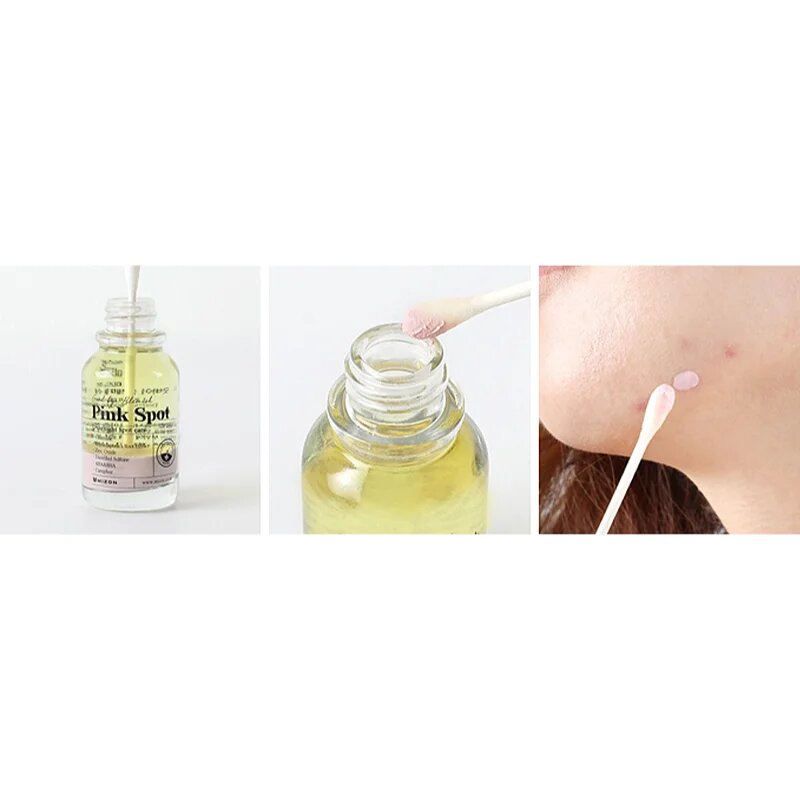 Mizon Good Bye Blemish Pink Spot lokalni serum s pudrom proti aknam 19 ml