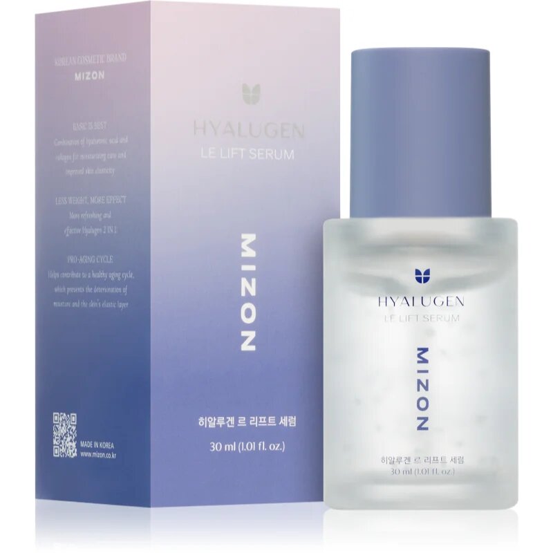 Mizon Hyalugen Le Lift Serum vlažilni serum proti gubam povečujoč prožnost kože 30 ml