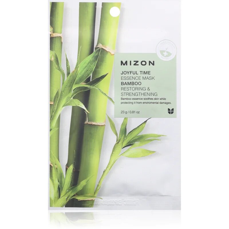 Mizon Joyful Time Bamboo maska iz platna z gladilnim učinkom 23 g