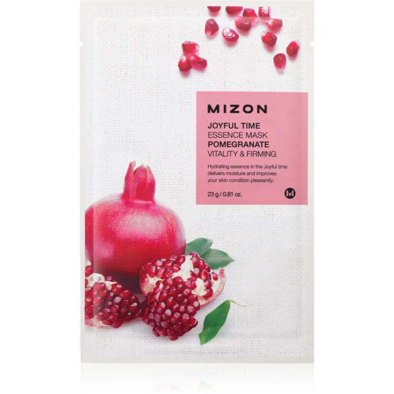 Mizon Joyful Time Pomegranate maska iz platna s poživitvenim učinkom 23 g