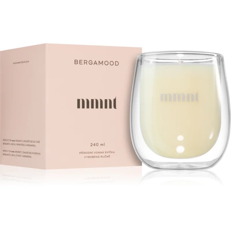 mmnt Bergamood dišeča sveča 240 ml