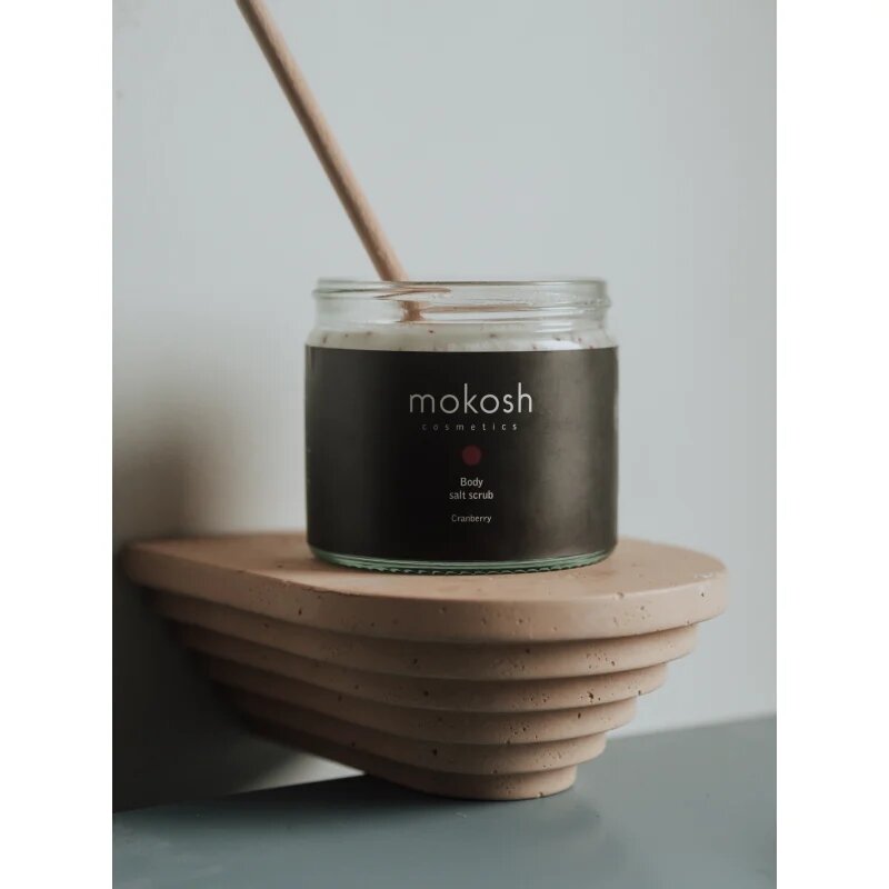 Mokosh Cranberry piling za telo s soljo 300 g