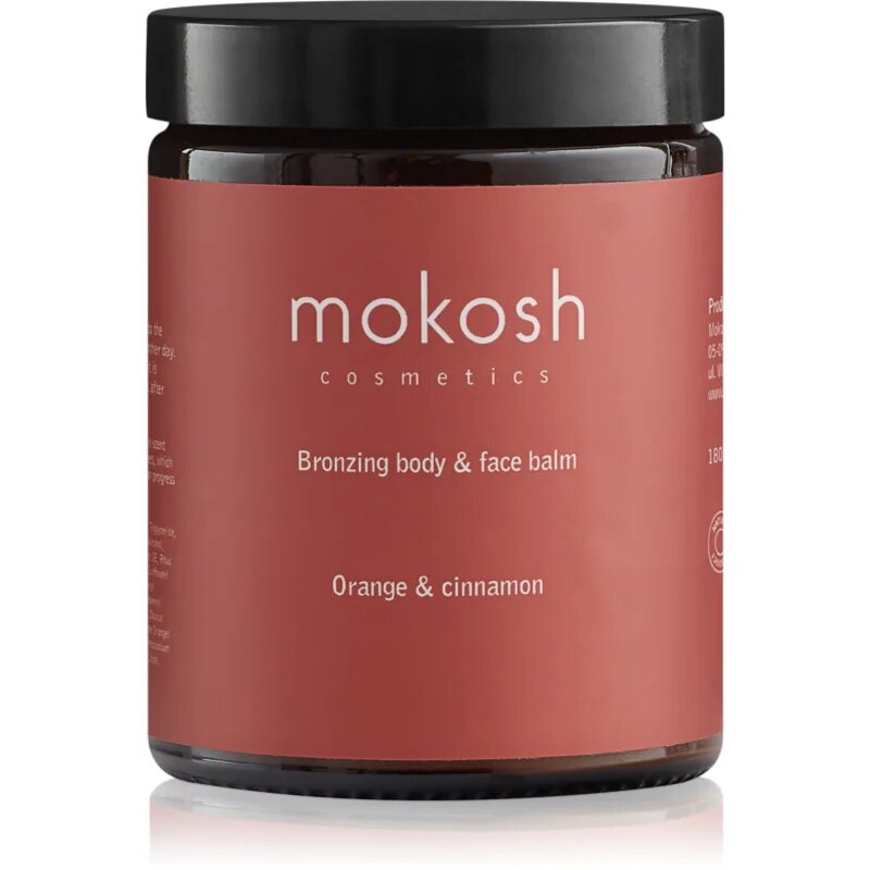 Mokosh Orange & Cinnamon samoporjavitveni balzam za telo in obraz 180 ml