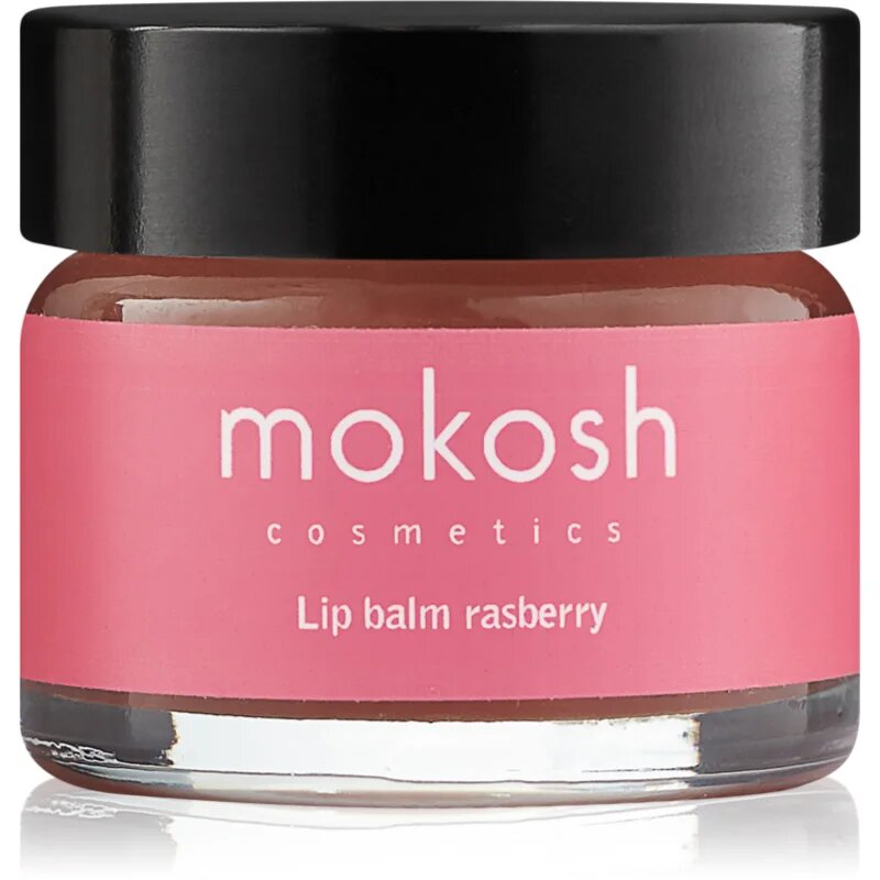 Mokosh Raspberry balzam za ustnice in za suhe predele 15 ml