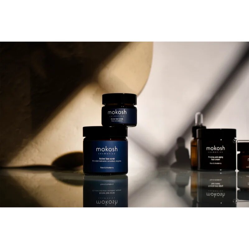 Mokosh Rose & Blueberry vlažilni piling za obraz 60 ml