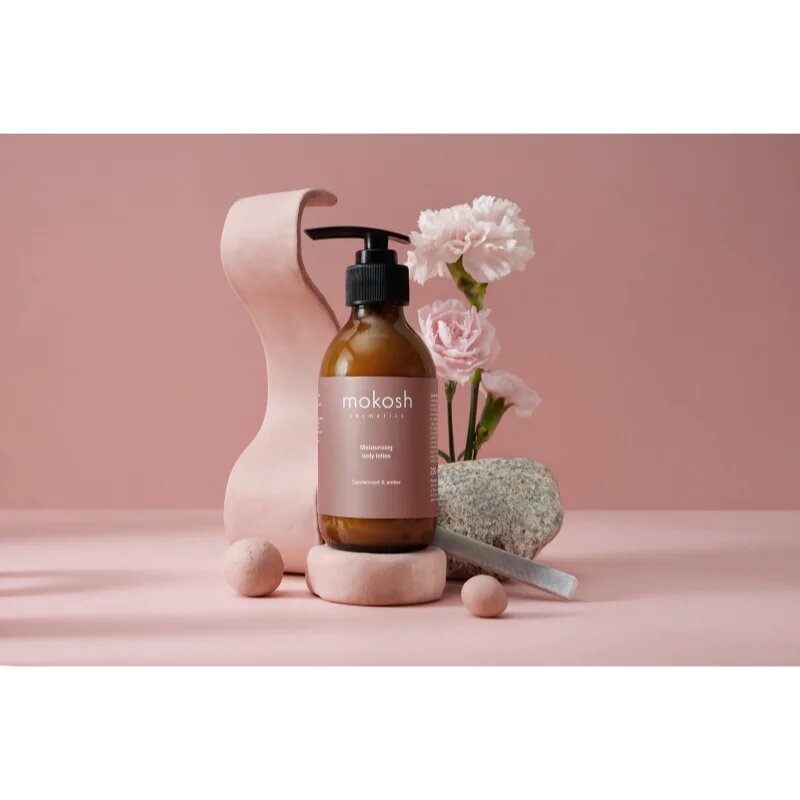 Mokosh Sandalwood & Amber vlažilni losjon za telo 200 ml