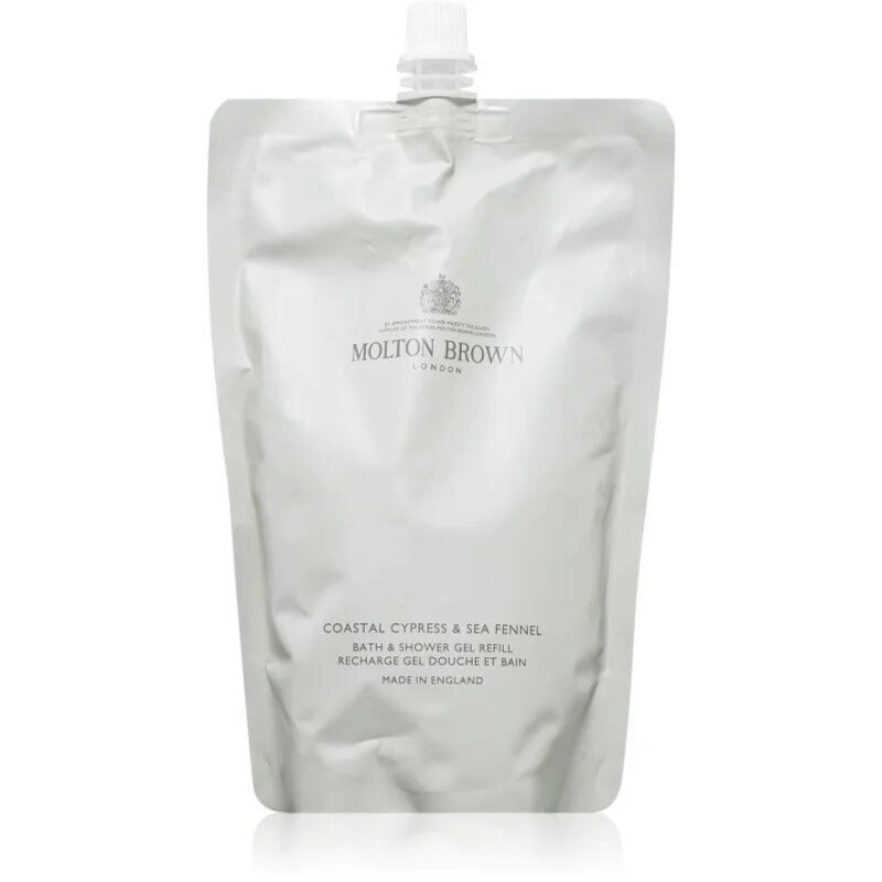 Molton Brown Coastal Cypress & Sea Fennel osvežujoč gel za prhanje za moške 400 ml