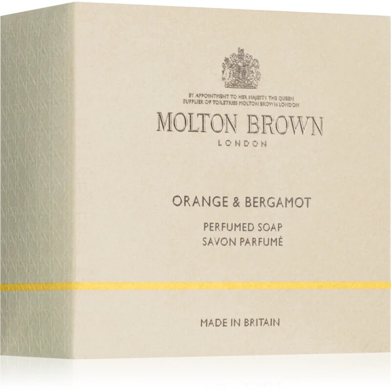 Molton Brown Orange & Bergamot Perfumed Soap trdo milo za roke in telo 150 g