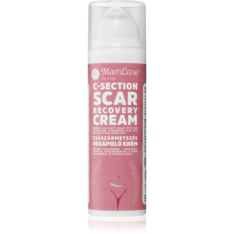 MomCare by Lina Recovery Cream krema za brazgotine po carskem rezu 50 ml
