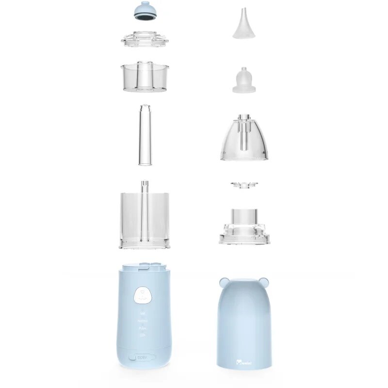 Momini Automatic Irrigator And Aspirator 2 in 1 NanoFlush aspirator za čiščenje nosu električna 1 kos