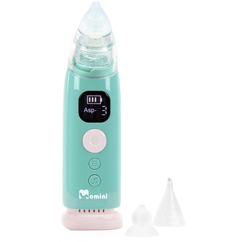 Momini Automatic Nasal Aspirator NasoClear aspirator za čiščenje nosu električna 1 kos