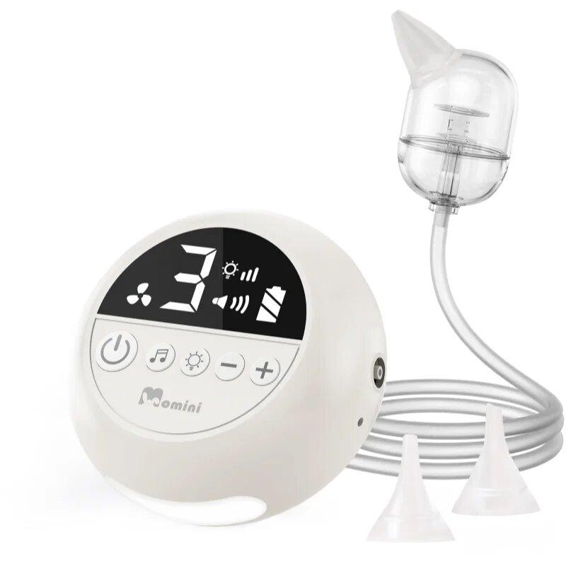 Momini Automatic Nasal Aspirator Sniffley aspirator za čiščenje nosu električna 1 kos