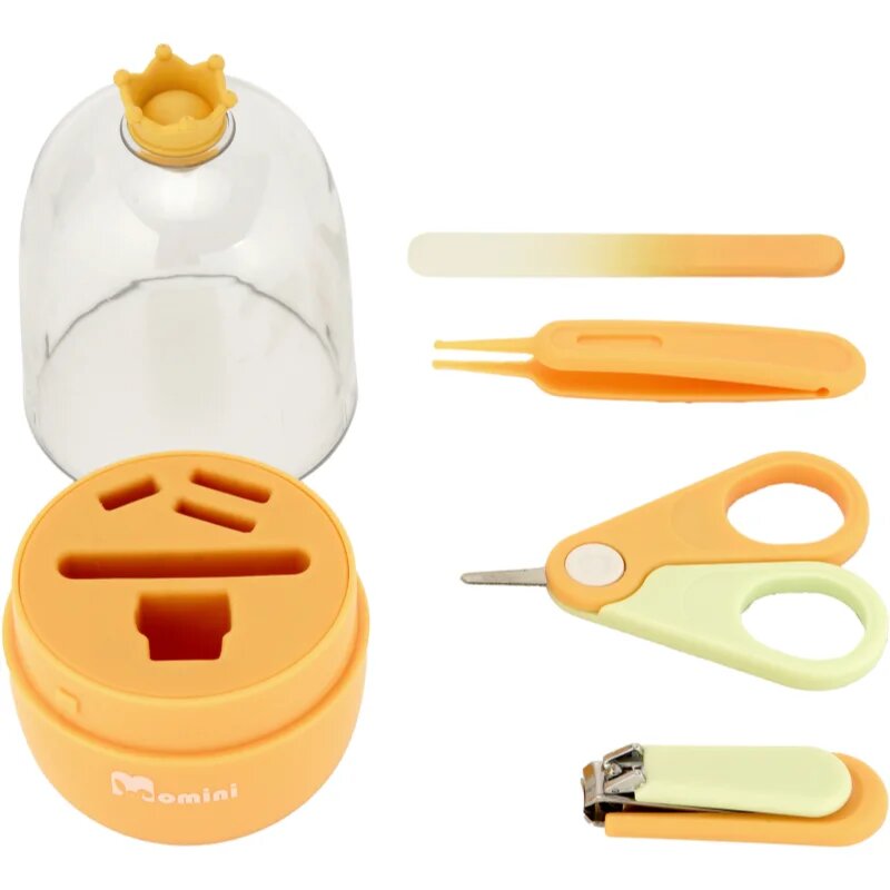 Momini Baby Nail Care Kit set za manikiro za dojenčke Sunny 1 kos