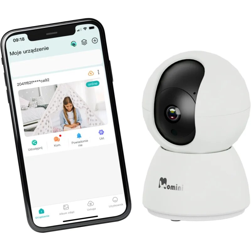 Momini KiddLok Baby Monitor digitalna avdio varuška 1 kos