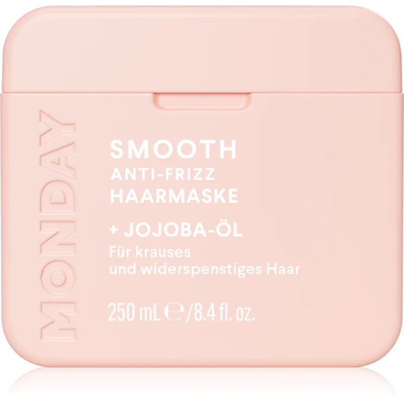 MONDAY Smooth maska za lase za glajenje in obnovo poškodovanih las 250 ml