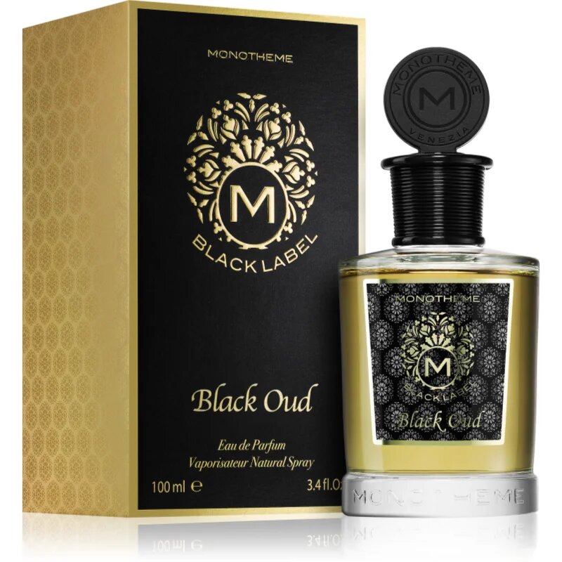 Monotheme Black Label Black Oud parfumska voda za moške 100 ml