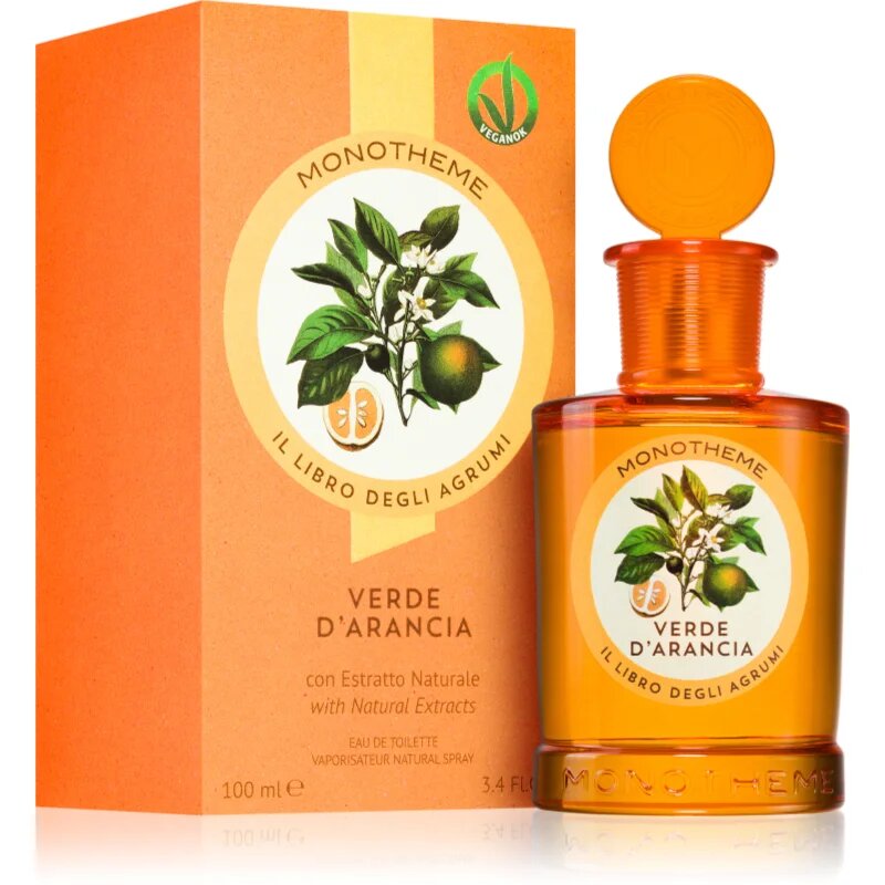 Monotheme Il Libro Degli Agrumi Verde d'Arancia toaletna voda uniseks 100 ml