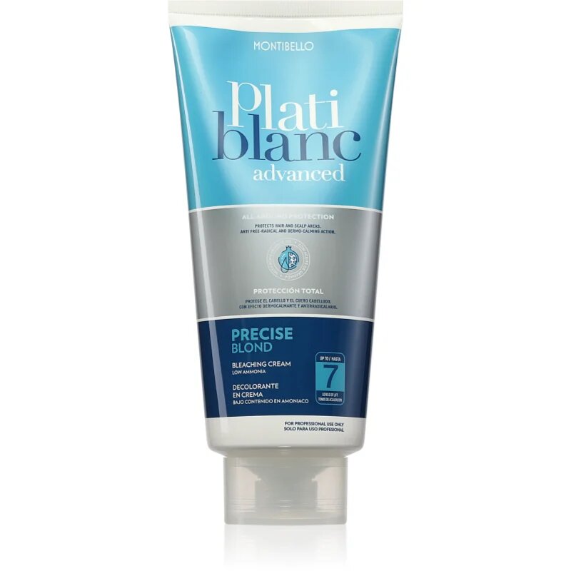 Montibello Plati blanc odstranjevalec barve za blond lase 500 g