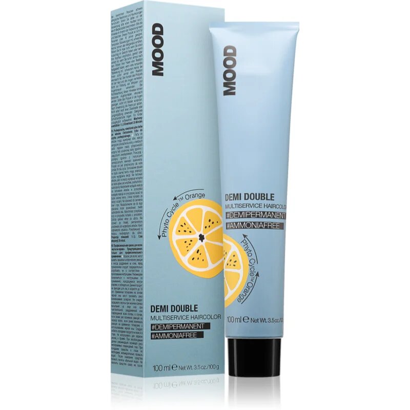MOOD Demi Double permanentna barva za lase odtenek 10.1 Ask Platinum Blonde 100 ml