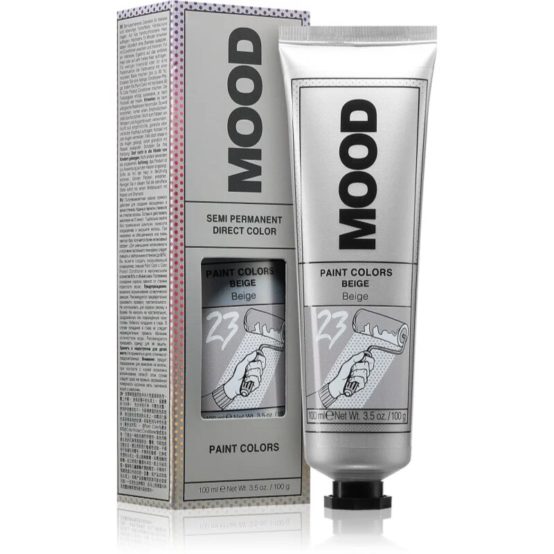 MOOD Paint Colors začasna barva za lase odtenek Beige 100 ml