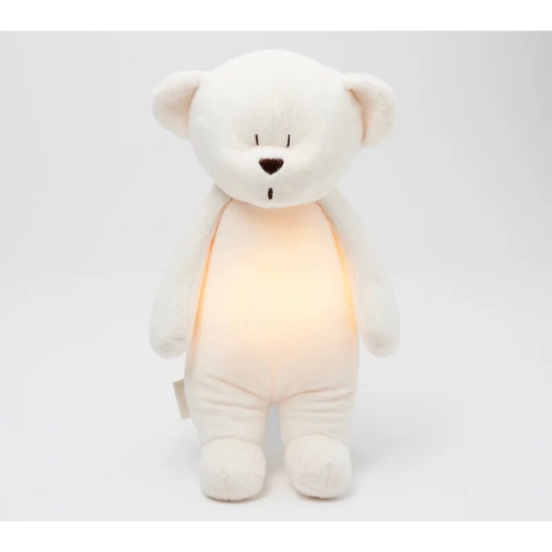 Moonie Bear 2.0 Organic Cream ninica z melodijo 1 kos
