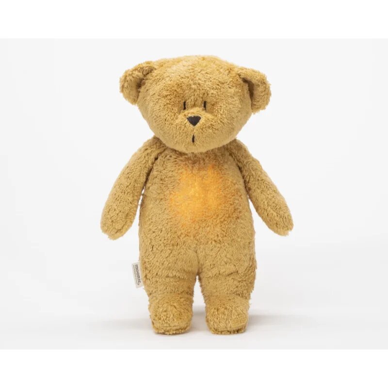 Moonie Bear 2.0 Organic Honey ninica z melodijo 1 kos